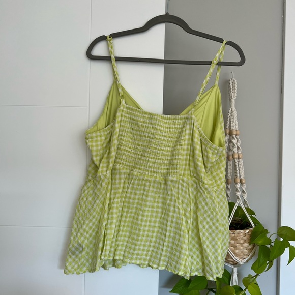 Torrid Plaid Babydoll Tank Top - Size 2 - Picture 5 of 8